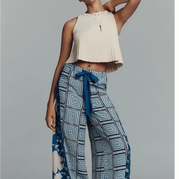 Anthropologie The Plenty Tracy Reese Palazzo Pants - Picture 1 of 12